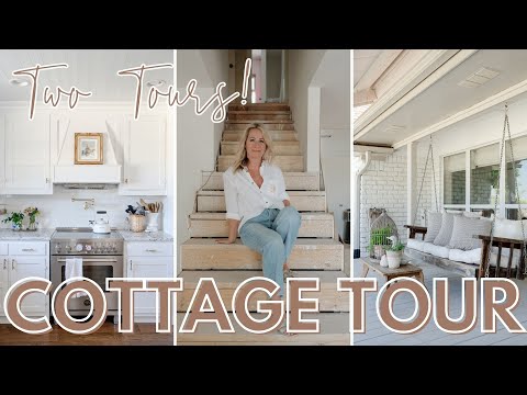 😍 COZY COTTAGE HOME TOURS | @MyLittleWhiteBarn_'s Current Home + Renovation Tips | FARMHOUSE LIVING
