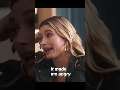 Hailey Bieber talks about being compared to Selena Gomez