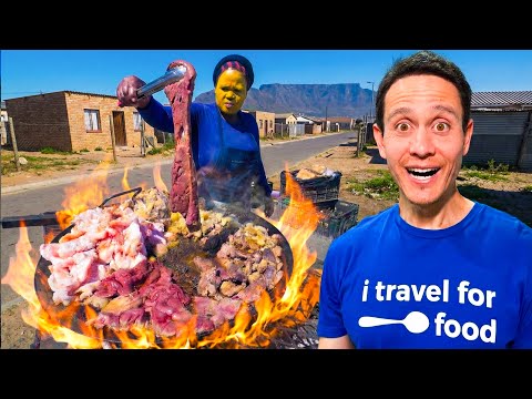 I Ate Every South African Street Food!! (Almost Failed)