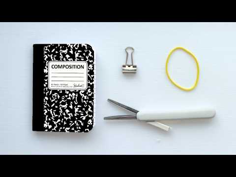 Modding This $1 Notebook Like a Corvette.