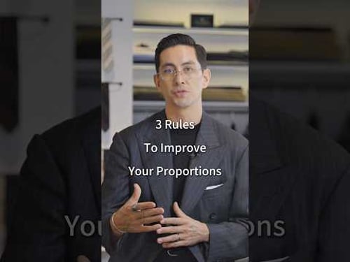 3 rules to look better in your clothing #menswear #mensstyle #mensweartips