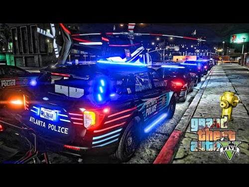 Playing GTA 5 As A POLICE OFFICER Gang Unit Patrol🔥🔥🔥|| GTA 5 Lspdfr Mod| 4K