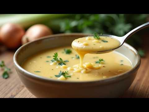 My grandmother's INCREDIBLE winter onion soup❗ Simple and delicious recipe❗