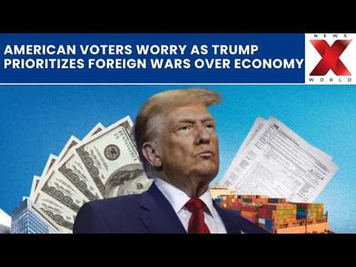 Advisers Urge Trump To Prioritize The American Economy Over Foreign Wars | NewsX World