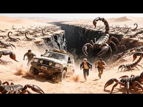 Desert forbidden zone opened, giant scorpions swarm out!