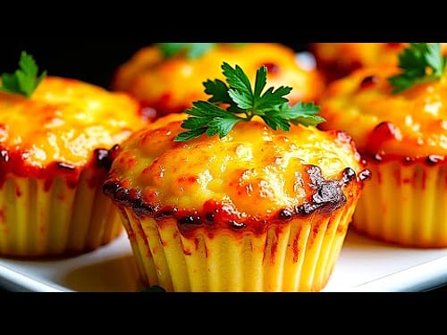 Kartoffeln mit Eiern schmecken besser als Fleisch! Diese Kartoffelmuffins werden jeden beeindrucken!