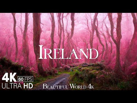Ireland 4K - A Journey Through the Emerald Isle's Stunning Landscapes - Relaxing Music