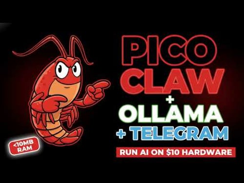 PicoClaw + Ollama + Telegram: Run AI Agent on $10 Hardware - Full Local Setup Guide