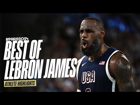 The best of Lebron James at the Olympics 🏀 | Athlete Highlights