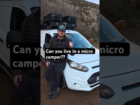 ! MICRO CAMPER ! A small van is better than no van | TENTBOX