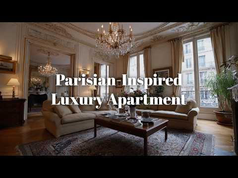 🗼 Luxury Small Apartment That Feels Like a Classic Parisian Flat