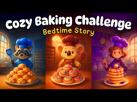The Cozy Baking Challenge π₯ Sleepy Bedtime Story for Kids π€