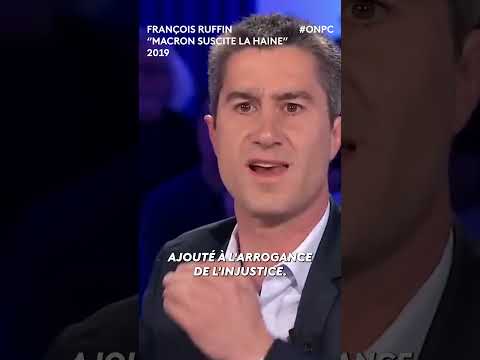 François Ruffin : "Macron conduit le pays au bord de l'usure morale !"