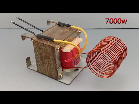 How to Get Free Electricity Forever 7000w With Transformer 12v to 220v Use Fan And Magnets
