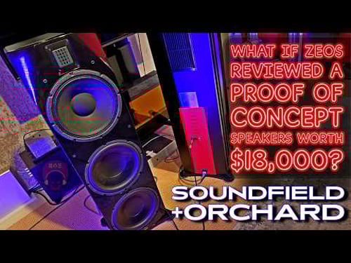 SoundField + Orchard Audio || Giant PROTOTYPE 5 Way Open Baffle Towers 💎x ??