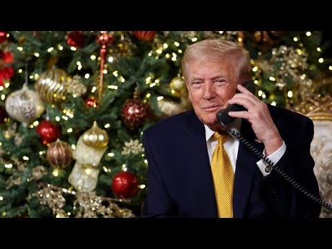 Trump answers children’s Christmas calls