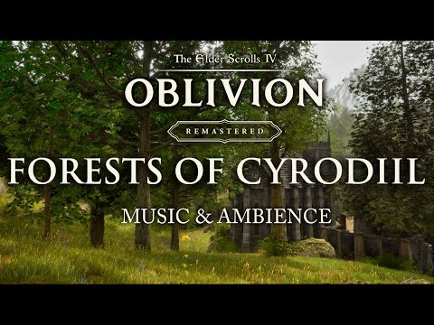 The Forests of Cyrodiil | Oblivion Remastered Peaceful Music & Ambience | 3 Hours