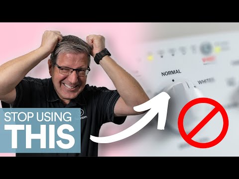 The Wrong Washer Settings = Dirty Clothes & Expensive Repairs!