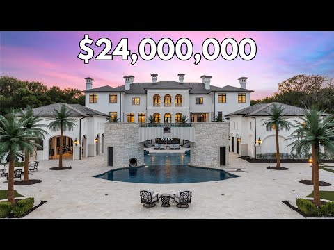 Touring Insane $24,000,000 Mega Mansion in Southlake, Texas - Luxury Home Tours w/ Younes Mufleh