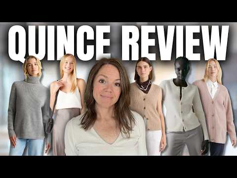 I Tested Quince’s Cozy Fall Basics (are they worth it?)