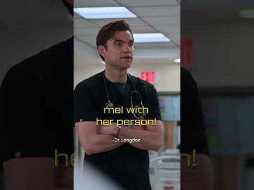 Everyone needs their person. #ThePitt #MelKing #TaylorDearden #PatrickBall