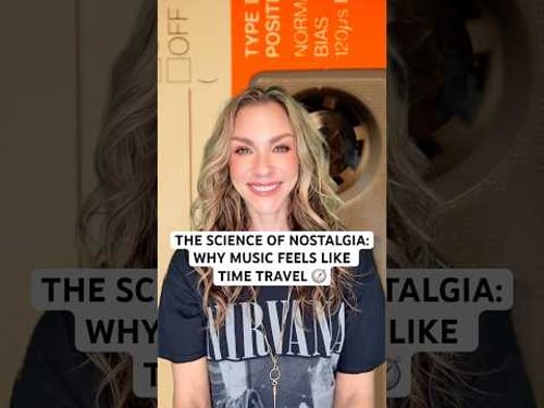 Ever hear a song and feel your whole body remember? This is the #science of #nostalgia✨#didyouknow