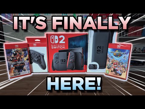 THE NINTENDO SWITCH 2 IS FINALLY HERE!