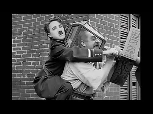 Easy Street (1917) Charlie Chaplin - Refurbished Full Movie