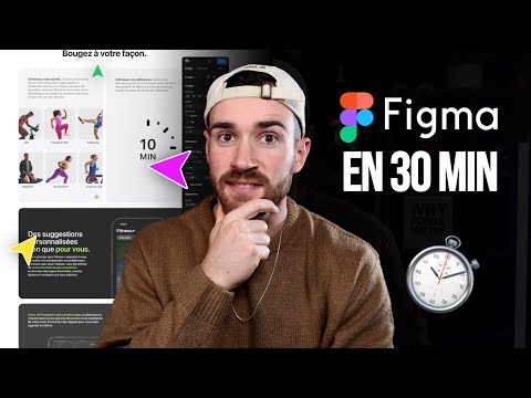 FIGMA : Apprendre à faire une maquette de site web - Tutoriel facile en français