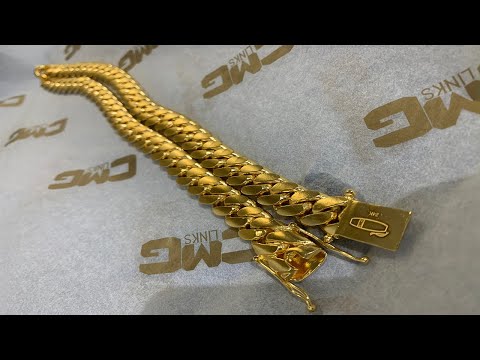 Making a Pure Gold Cuban Link Chain (Handmade 24 Karat)