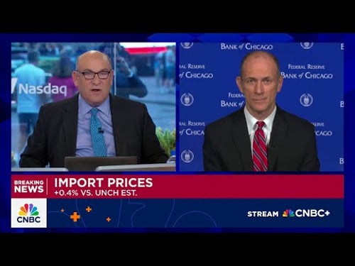 Watch CNBC's full interview with Chicago Fed President Austan Goolsbee