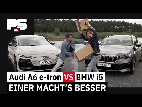 Audi A6 e-tron gegen BMW i5 Touring - Kombi(nation) unter Strom | PS Automagazin