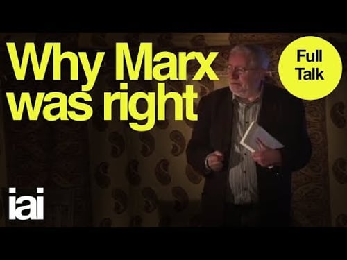 Why Marx Was Right | Full Talk | Terry Eagleton