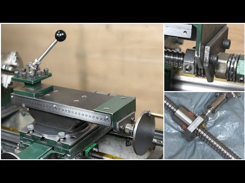 DIY Lathe Modification: Linear Nut on Sport Cross Slide for Increased Precision!