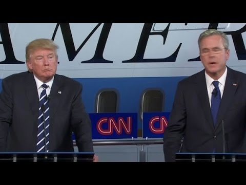 Bush: Trump should apologize to my wife