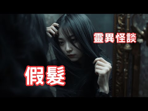 在你頭上的亡魂秀髮|留下來的怨念 - 靈異怪談 假髮 (香港粵語鬼故事 - 廣東話及AI字幕)