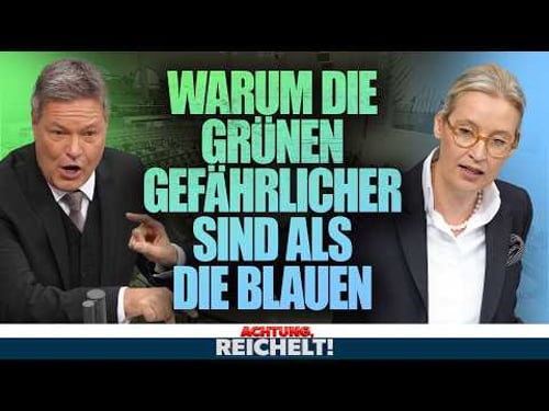 Wenn man AfD und Grüne mal ehrlich vergleicht, dann... | Achtung, Reichelt! vom 16.12.24