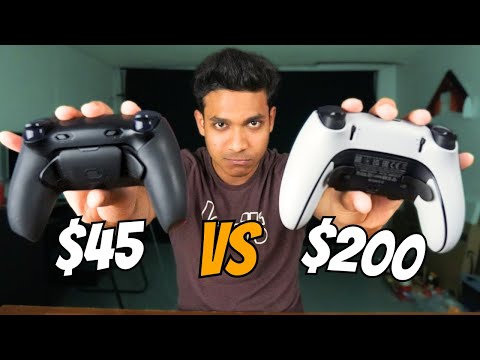 $45 Modded Controller vs $200 PS5 DualSense Edge – Which One Wins?