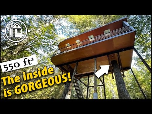 This tree house is nicer than most homes