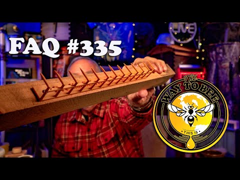 Backyard Beekeeping Q&A 335 as the temps drop and snow piles up.