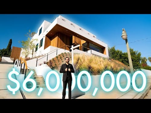 Touring Los Angeles Modern Home with a detached ADU