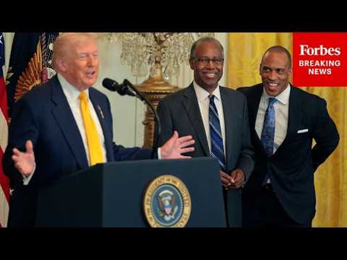 BREAKING NEWS: President Trump Holds A Black History Month Event At The White House