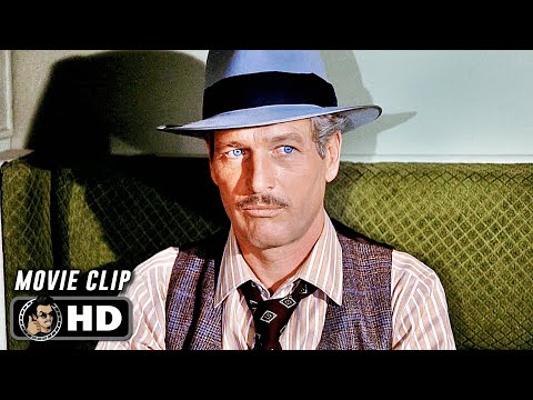 Paul Newman Learns Card Tricks Scene | THE STING (1973) Movie CLIP HD