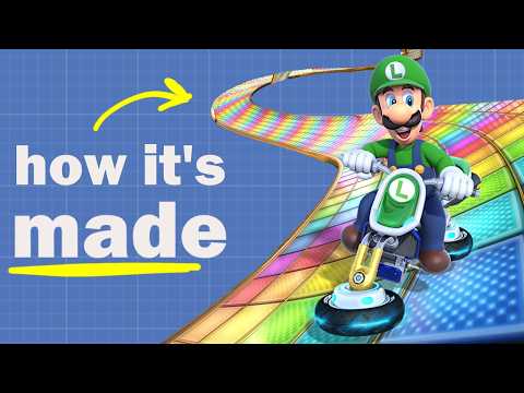 How Mario Kart tracks are created