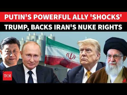 China Joins Iran-US 'War'? Trump 'STUNNED' As Xi Throws Weight Behind Tehran's Nuclear Rights