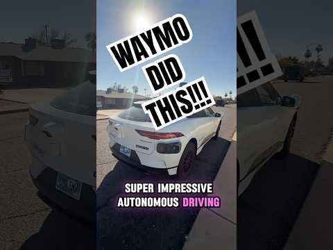 FIRST WAYMO RIDE!!! #waymo #autonomousdriving #cars