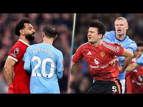 Manchester City Players 100% Heated Moments & Brutal Fouls
