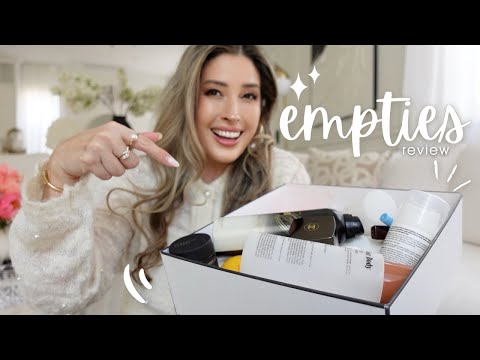 EMPTIES REVIEW: Reviewing Every Beauty Product I've Completely Use β¨