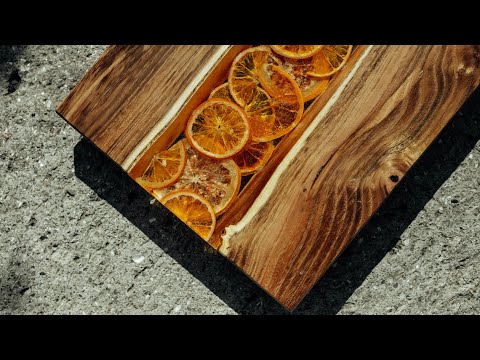 Woodworking - Unusual serving BOARD! Необычная доска для сервировки