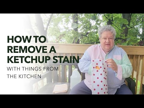 How To Remove Ketchup Stains With Things From The Kitchen